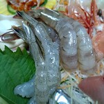 若松屋旅館 - 白海老＆あしあか海老