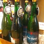 カフェ＆ビア　あるかアるか - お祝ビール！
      ボン・ヴー！！
      開けると、ポンッていうよ☆