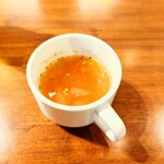 Spaghetti House MOSES - 絶品 "コンソメ・オニオンスープ"。