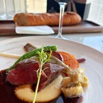 フレンチ ベイ・ビュー - 牛肉にトリュフソースが美味しい