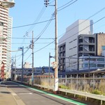 Spaghetti House MOSES - お店の前は線路。