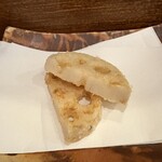 天ぷらふく西 禅と匠 - れんこん