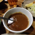 とんかつ 大倉 - 追加のカレー