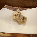 天ぷらふく西 禅と匠 - 甘鯛松笠揚げ