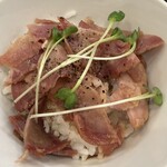 らぁ麺やまぐち - ミニローストポーク丼 ¥260