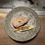 月島もんじゃ もへじ はなれ - まぐろの頬肉