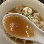 らぁ麺やまぐち - 追い鰹中華そば2025 ¥1,280＋ワンタン ¥250＋味玉 ¥180