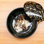 かんだ - 蒸し鮑と舞茸