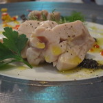 ニュー貝殻荘 - 鮪の白子 ソース・ジェノヴェーゼ