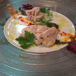 ニュー貝殻荘 - 鮪の白子 ソース・ジェノヴェーゼ