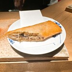 炭割烹 新谷 - 地鶏のそぼろを使った春巻き ◎