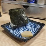 煮干そば 流。 - 塩むすび