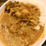 よもだそば 日本橋店 - 普通サイズは骨付きチキンが入ります