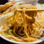 ミゾグチヤ - ワシワシゴワゴワ麺
