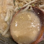 える豚らーめん - スープアップ