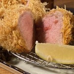 とんかつ梛 - ひれかつ定食(180g)