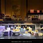 栗のいえ - 到着時は冷蔵ショーケースにいくつか在庫（帰りにはゼロになっていました）