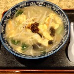 志峰飯店 - 「野菜玉子ラーメン(塩)」②