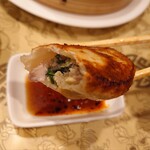 志峰飯店 - 「手作り 焼きギョウザ(6コ)」④