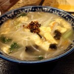 志峰飯店 - 「野菜玉子ラーメン(塩)」③