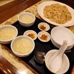 志峰飯店 - 「チャーハン(スープ・ザーサイ付き)」② ※ 3人前