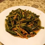 志峰飯店 - 「ニンニクの芽と豚肉炒め」②