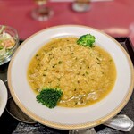 創作料理 YAESU BISTRO - 上海蟹味噌あんかけ炒飯