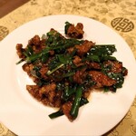 志峰飯店 - 「レバーとニラ炒め」②