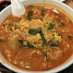 日高屋 - チゲ味噌ラーメン❤️  絶品‼️