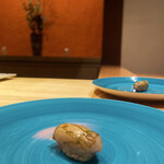 鮨 urag - 甘海老の昆布〆