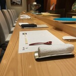 鮨 urag - カウンター席