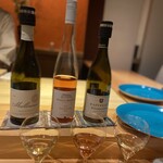 鮨 urag - ワイン飲み比べ