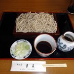 そば屋 長森 - 十割そば（26.11.19）