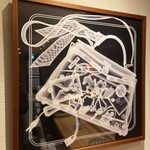 鮨 urag - エルメスのスカーフを額縁に❁.*･ﾟ素敵