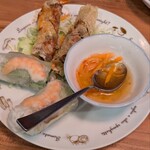 ベトナム料理レーロイ - 春巻き盛合せ