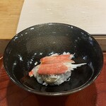 鮨 波づき - ズワイガニとカニミソ飯