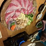 鶏と魚と炭火焼き 燈 - 