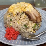 鳴門屋食堂 - 料理写真:チャーハン（大盛・1100円）