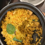 新大久保 アジア屋台村 - チキンビリヤニ