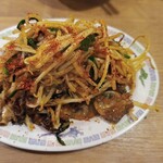 屋台屋 博多劇場 船橋店 - ピリ辛もやし炒め