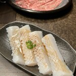 炭火焼肉 たけのうち - イカ焼き