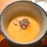 炭割烹 新谷 - 自家製茶碗蒸し ◎