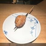 炭割烹 新谷 - つくね塩 ◎めっちゃ美味い！