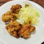 北京楼 - りくセット（生姜ラーメン＆唐揚げ4ヶ）