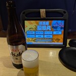 居酒屋脇田丸 - 瓶ビール 660円　(2025.11)