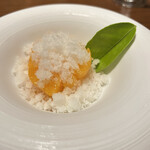 Le RESTAURANT - 小田原あきさわ園の蜜柑のコンポート　サンプーカのグラニテ