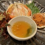 酒場 いっこまっこ - 香箱蟹　1620円外