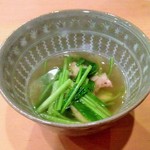 さえずりと小松菜