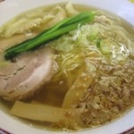 支那そば心麺 - 塩ワンタンメンアップ(20121013)