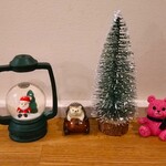 京氷ゆきみ庵 - テーブルの上にあったクリスマスグッズ～!!( ^o^)ﾉ